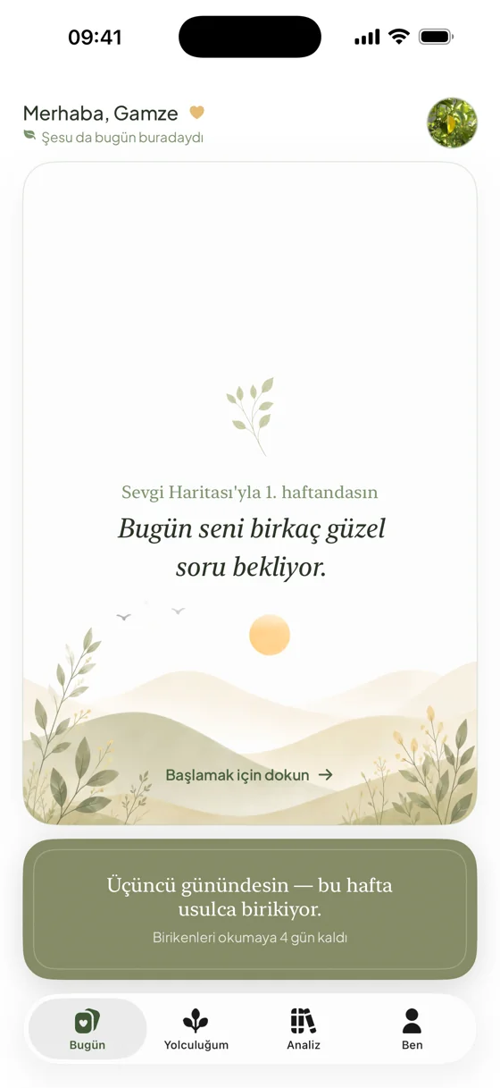 Hafta ilerlerken ana ekran: birikenleri okumaya kaç gün kaldığı